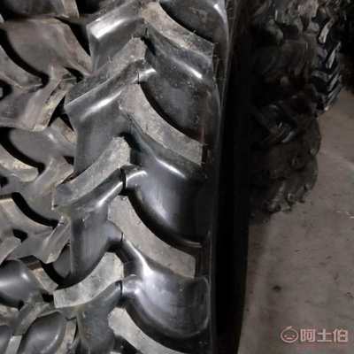 甲字農用拖拉機輪胎12.4-28 人字花紋設計，加厚耐用，廠家直銷